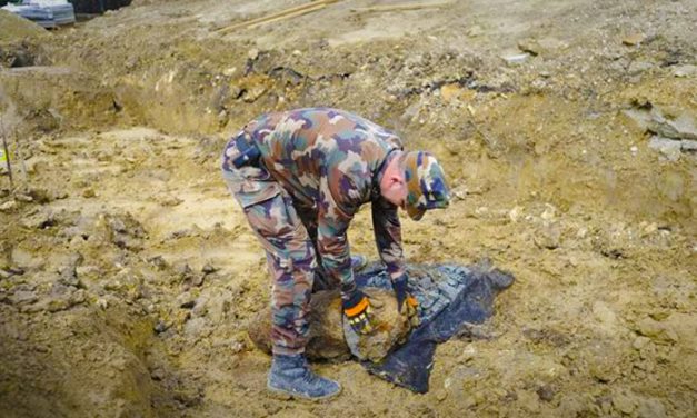 Bombát találtak az általános iskola udvarán, nagy volt az ijedtség