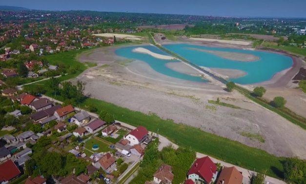 Tengarpart épül Érden, de vigyázat, életveszélyes a víz!