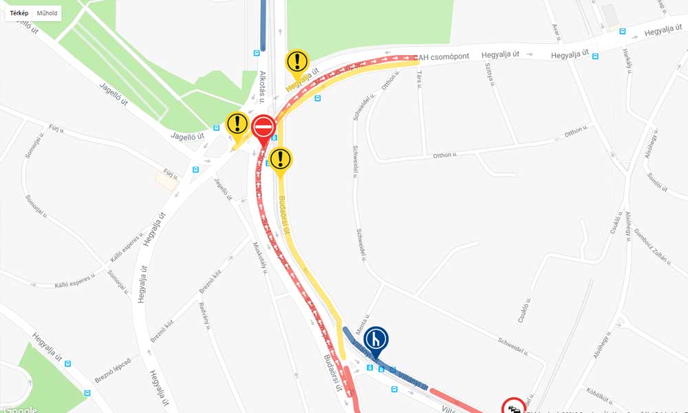 M1-M7 felé közlekedők figyelem! Két hónapig biztosan torlódás lesz a BAH csomópontnál