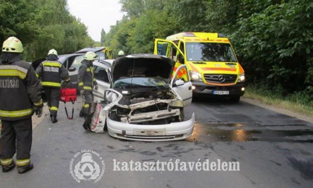 Halálos karambol történt Vácnál