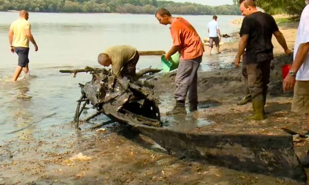 Meglepő dolog került elő a Dunából az alacsony vízállás miatt