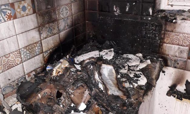 Csúnyán kiégett egy konyha Érden