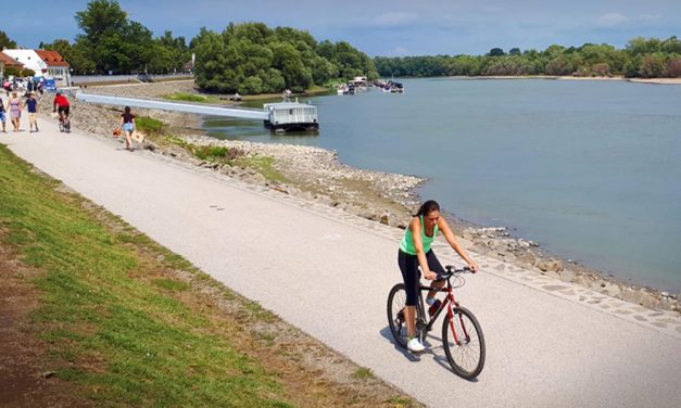 Óriási bicikliút fejlesztés indul Szentendrén, sok pénzt nyert rá a város