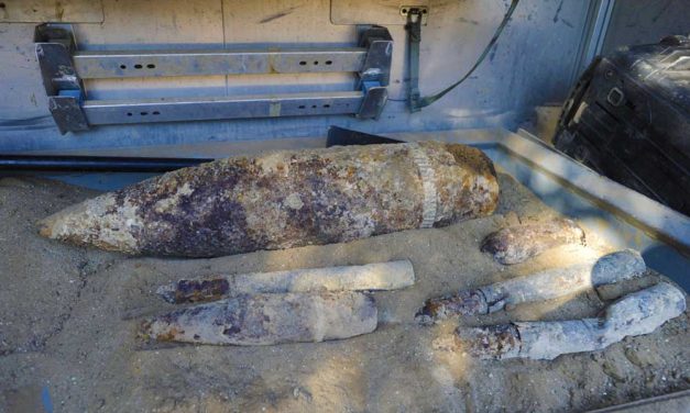 Kész fegyverarzenál volt a Déli pályaudvarnál a földben