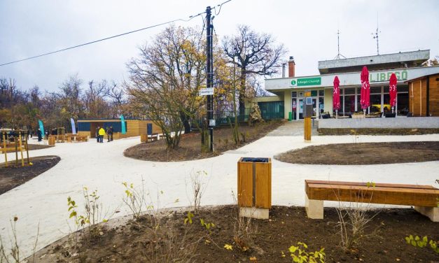 Megújult és trendi lett a Libegő végállomásának környéke