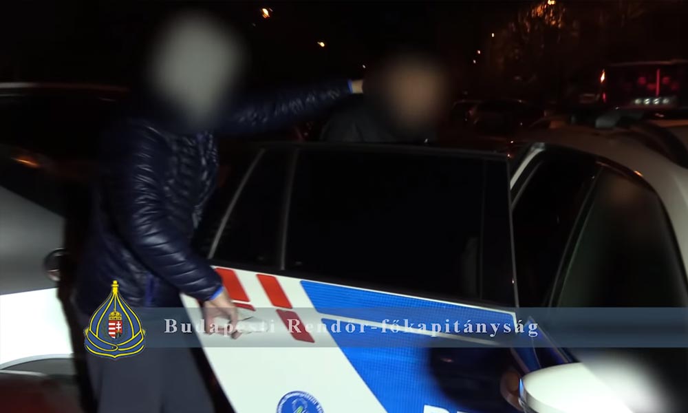 Lopás közben kapták el az autótolvajokat – Videó