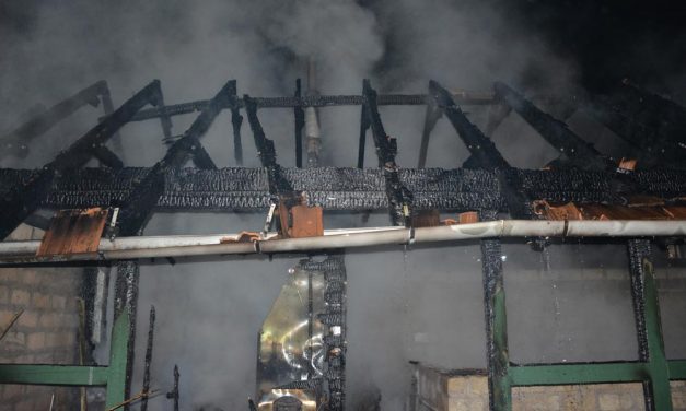 Kigyulladt egy szauna az egyik jómódú településen