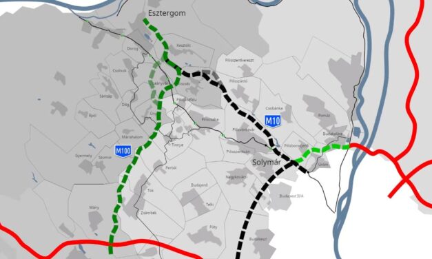 Élhetetlen települések, őrületes forgalom – látványos videó készült az M100, M10, M0 és a 10-es út kapcsolatáról
