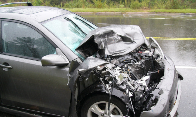 A baleset az M3-as bevezetőjén, torlódásra kell számítani