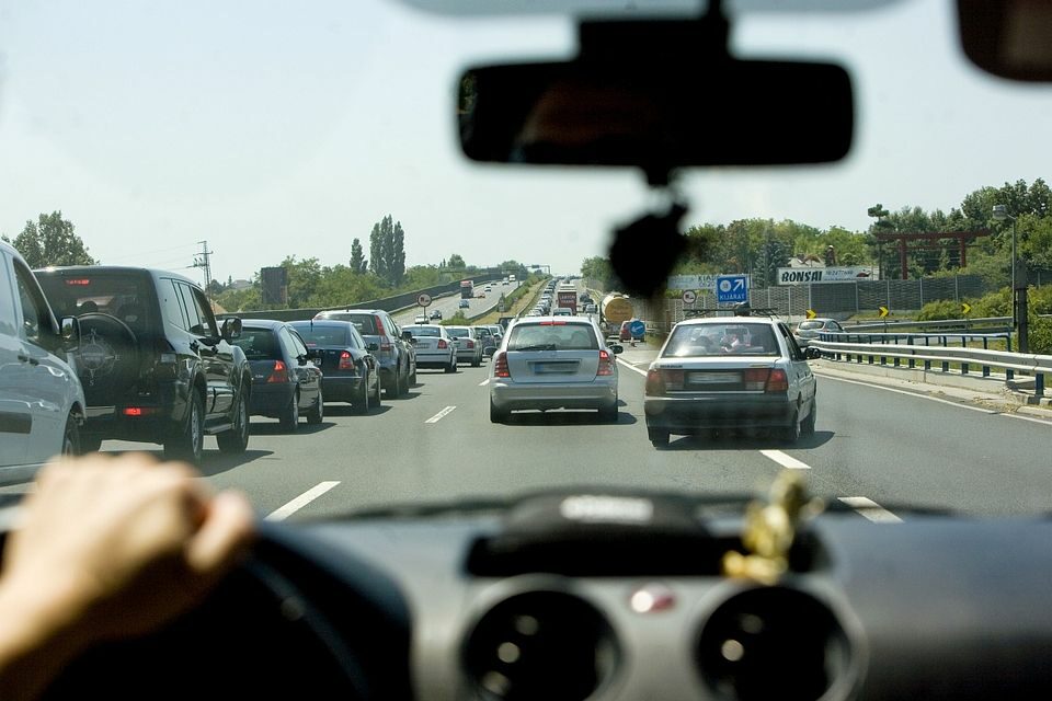 Négyes karambol Vác mellett az M2-esen