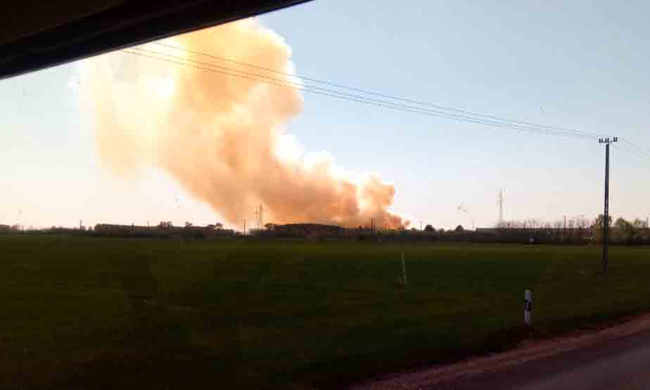 Nagyon füstölt valami Üllő határában