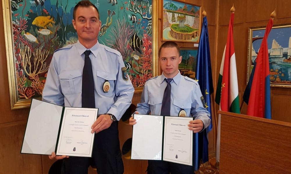 Elkaptak egy tolvajt, most nagy dicsőség érte a váci közterület-felügyelőket