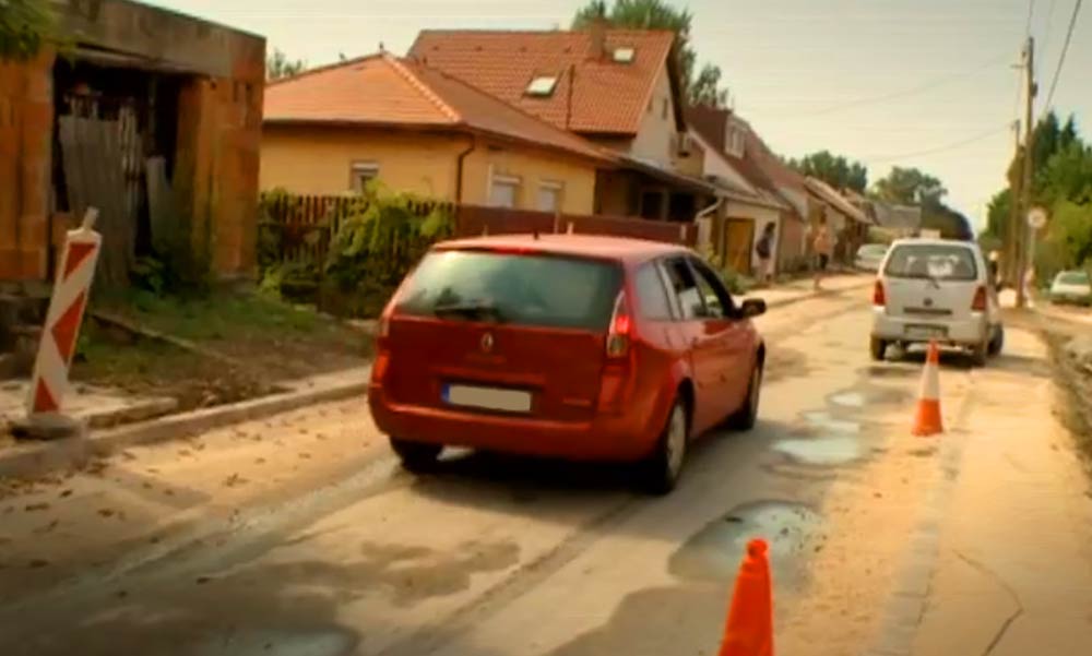 Nem tetszik a felújított utca, mert félnek a rájuk ömlő forgalomtól
