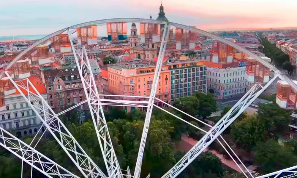 Szuperlátványos drónvideó Budapestről – elszédülsz, ha nézed!