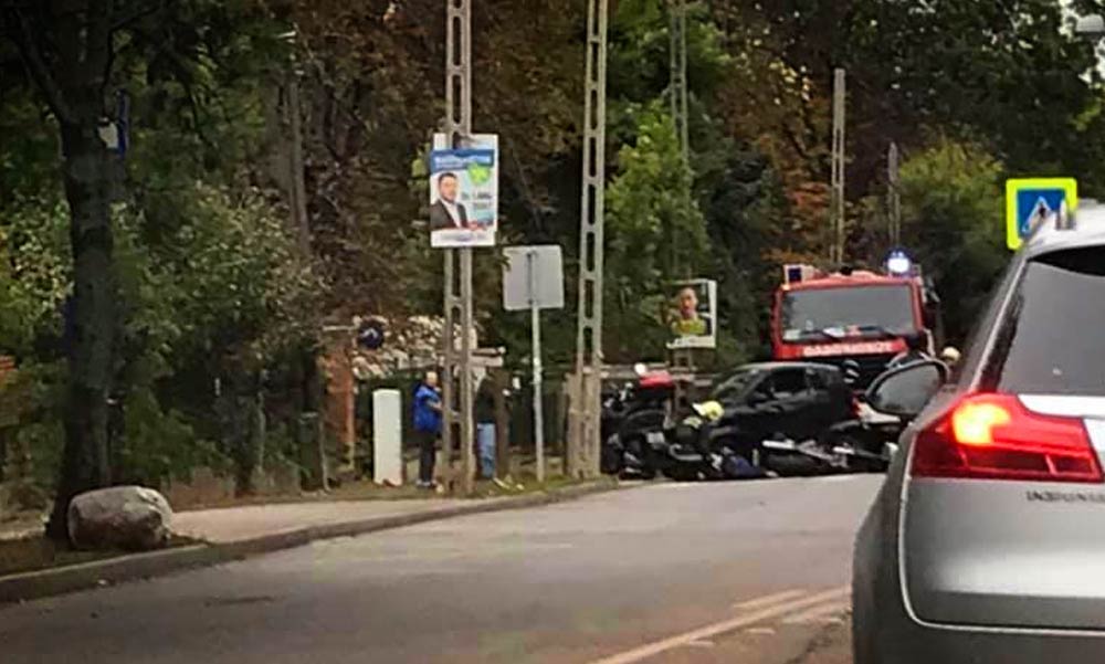 Egymást érik a balesetek Budán, az 1-es főút is kritikus