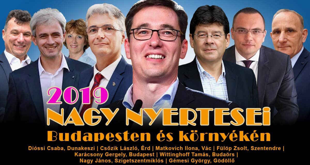 Az agglomeráció legnagyobb nyertesei 2019-ben