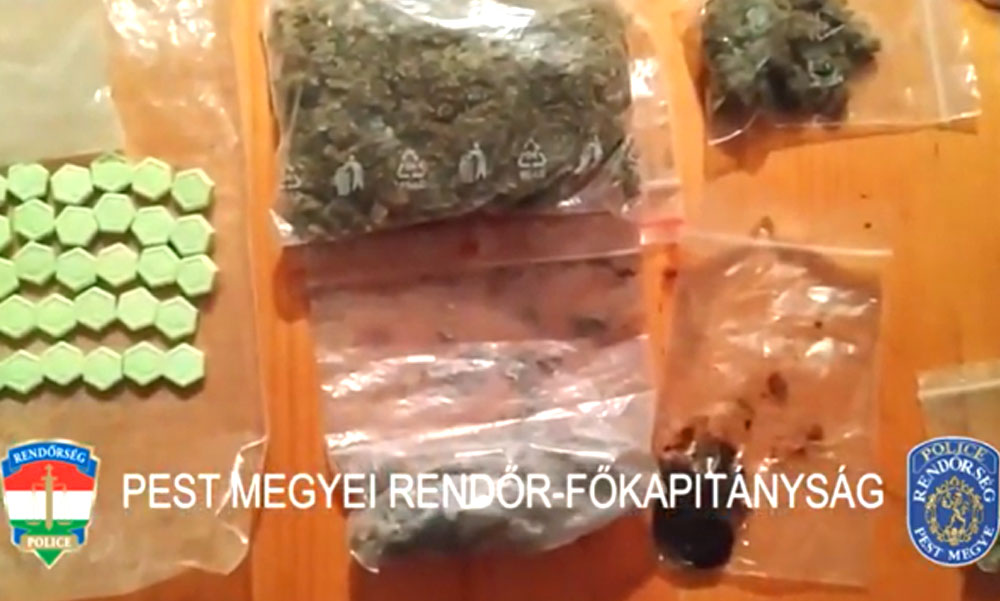 Bedrogozott kábítószerkereskedőt fogtak el az agglomerációban