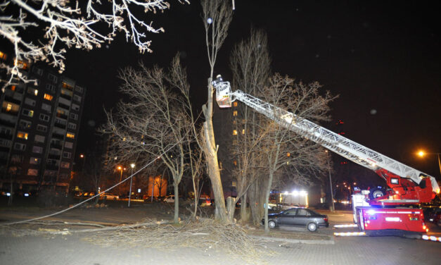 Budapesten dőlt meg az országos szélrekord