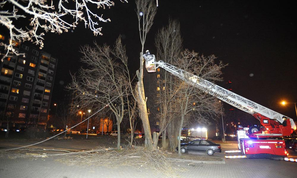 Budapesten dőlt meg az országos szélrekord