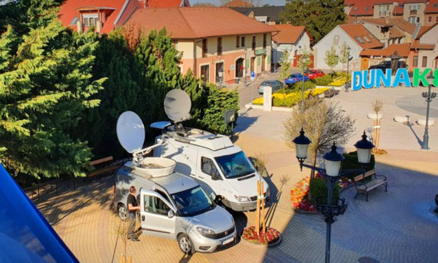 A CNN amerikai tévécsatorna ismét élőben kapcsolta Dunakeszit