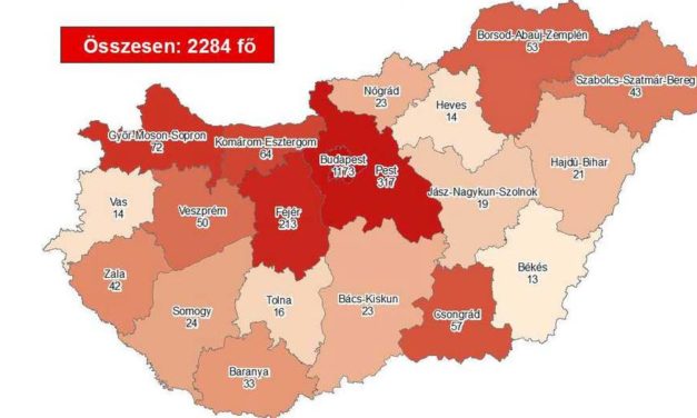 Koronavírus: 14-en meghaltak, 61 beteg van lélegeztetőgépen