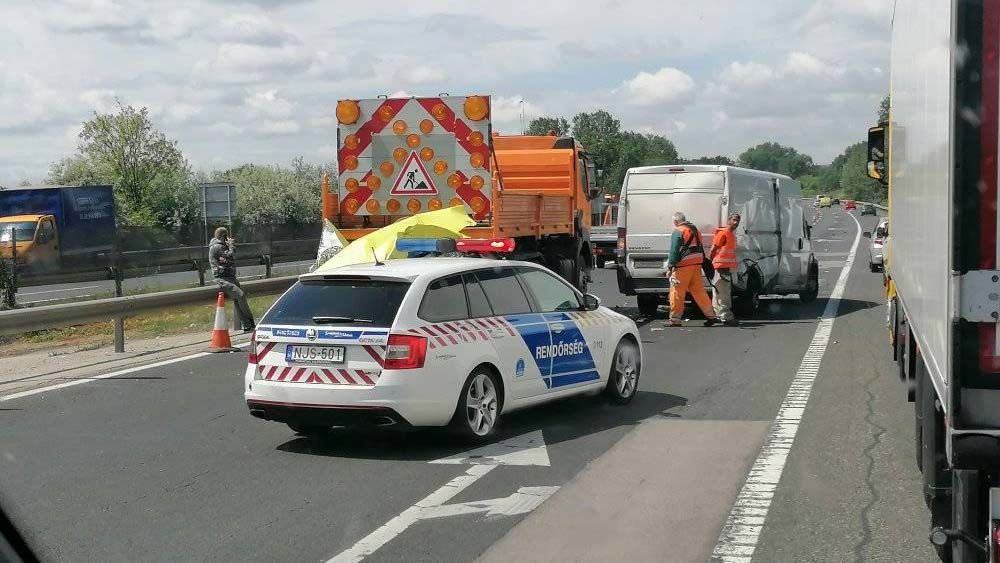 Baleset miatt óriási a torlódás M0-áson, azt kérik inkább kerülje el mindenki a környéket