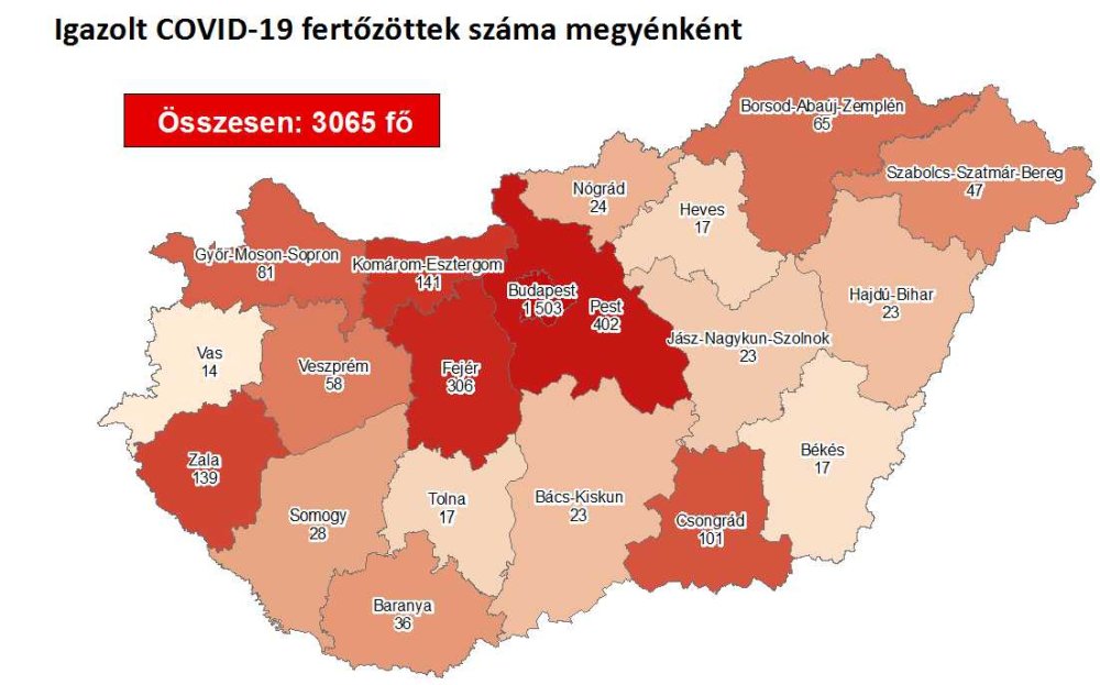 Egy hónapja nem volt ilyen kevés az új koronavírus-fertőzöttek száma itthon