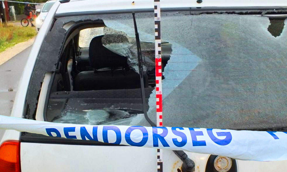 Lövöldözés és üvöltözés az utcán, egymásnak feszült két család Pest megyében