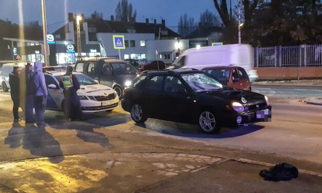 Súlyos gázolás Újbudán az épülő MOL-toronynál, hőtartó fóliába tekerték a sérültet