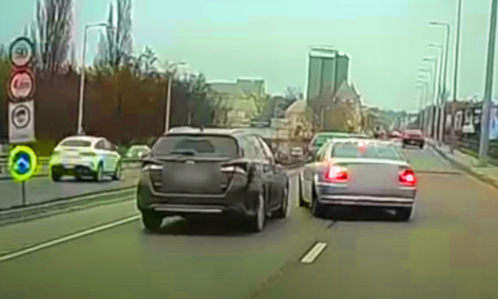 Anyázott és suttyó módon viselkedett a BMW-s, azt hitte neki mindent szabad, aztán fordult a kocka