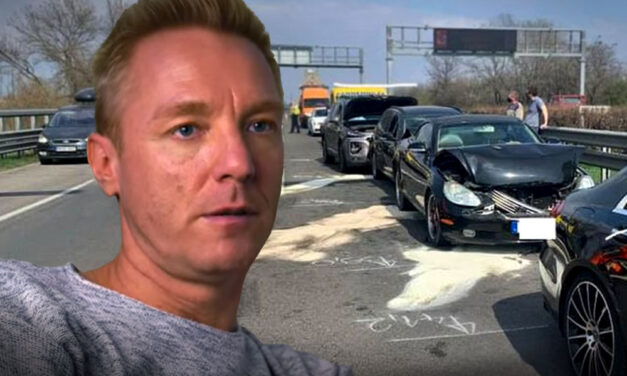 Bereczki Zoltán és várandós párja, a „Mi kis falunk” Tecája karambolózott az M7-esen