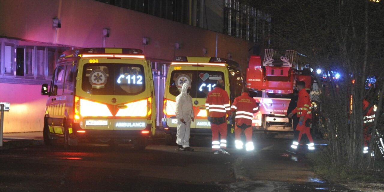 Egy dohányzó beteg okozta a Margit kórház Covid osztályán a tűzet, egy 73 éves beteg meghalt