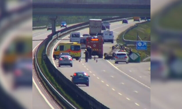 Halálos baleset a 2-es úton Dunakeszinél, durva elalvásos karambol az M4-esen