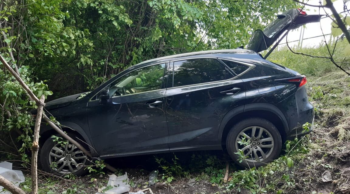 Vezetés közben lett rosszul az egyik nagykövetség dolgozója, a tűzoltóknak a fákat is ki kellett vágniuk, hogy hozzáférjenek a sérülthöz a Lexusban