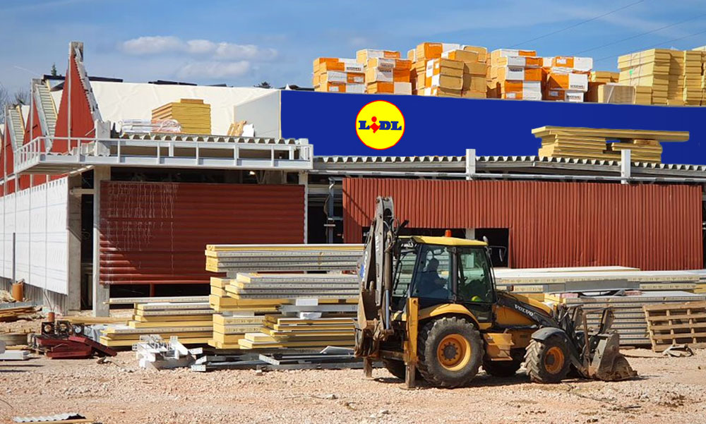 Megszólalt a Lidl: ezért kellett visszabontani az épülő áruházukat Budakeszin, elárulták mi lesz a boltban