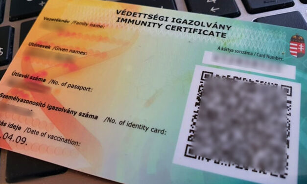 Védettségi igazolvány: kölcsönösen elismeri Szlovákia és Magyarország egymás igazolását