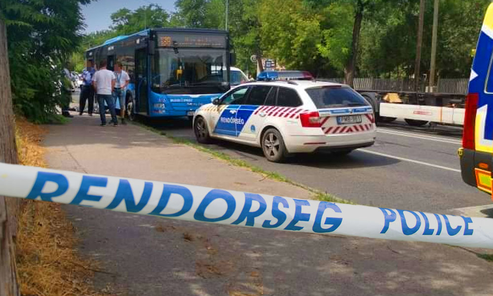 Áthajtott a férfi testén a BKV-busz, tragikus gázolás Csepelen, esélye sem volt a gyalogosnak
