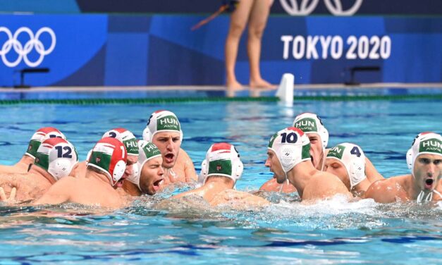 Ezt nem szeretném túlmagyarázni, a férfi pólócsapat is megszerezte a bronzérmet Tokióban, Nagy Viktor elsírta magát
