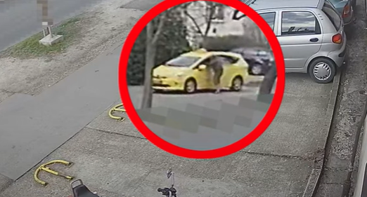 Késsel támadtak egy taxisra Zuglóban, videó is látható az esetről