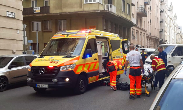 Hatalmasat koppant az asszony feje az aszfalton, a gázolás után az életéért küzdöttek a mentők – fotók