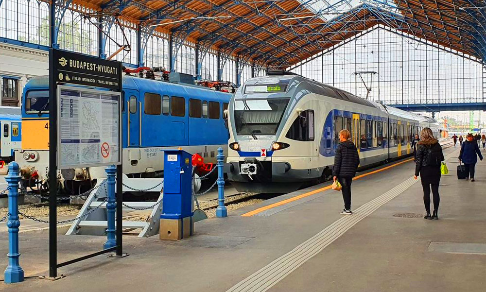 Borzalom: halálra gázolt egy biciklist az egyik Nyugati pályaudvarról induló vonat