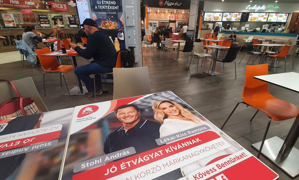 Stohl András és Kiss Ramóna fején ebédelhetsz, sokat bírnak, az ételmaradék sem árt meg nekik