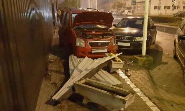 Óriási rombolást csinált az idős asszony a Suzukijával, repült minden a környéken