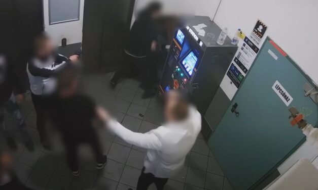 Egymásnak esett két banda a bulinegyedben, lövések is dördültek, súlyos sérült is van – A biztonsági kamera az egészet felvette