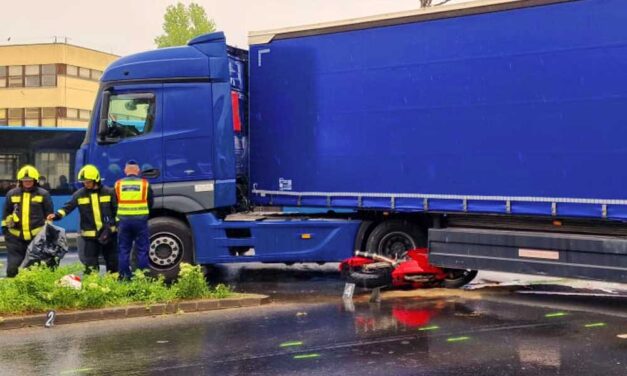 Halálos motorbaleset, a kamion valósággal ledarálta szerencsétlen férfit a 11. kerületben