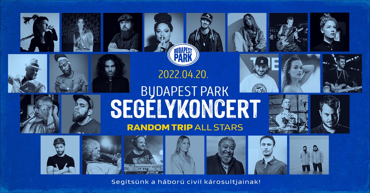 Segélykoncert a Budapest Parkban sztárfellépőkkel, jótékonysági est a Zeneakadémián, Csányi Sándor a MOMkultban, Anyszemefénye Újpesten, beszélgetés Gundel Takács Gáborral – szuper szerdai programok