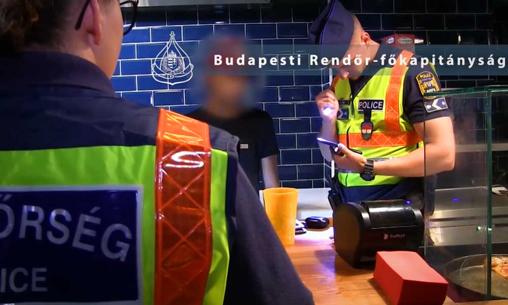 Óriási razzia a belvárosban: Annyi rendőr vonult az utcára, hogy mindenki ledöbbent, senki sem menekülhetett előlük