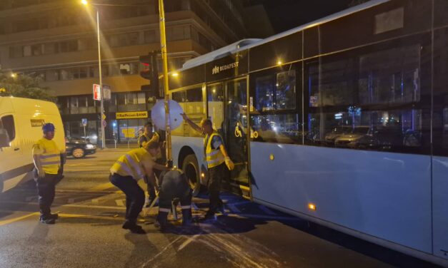 Akkor ezt most így hogy, metrópótlóval volt baj a budapesti éjszakában