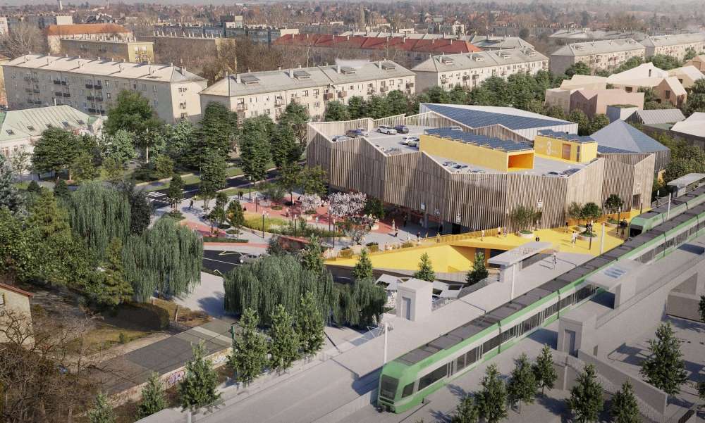 Rá sem lehet majd ismerni, ilyen lesz Szigetszentmiklós legforgalmasabb hévmegállója