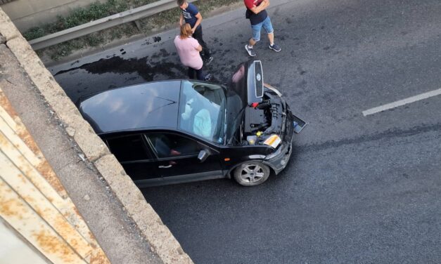 A mozgalmas nap végére egy rémisztő, de mégis szerencsés baleset a 14. kerületből